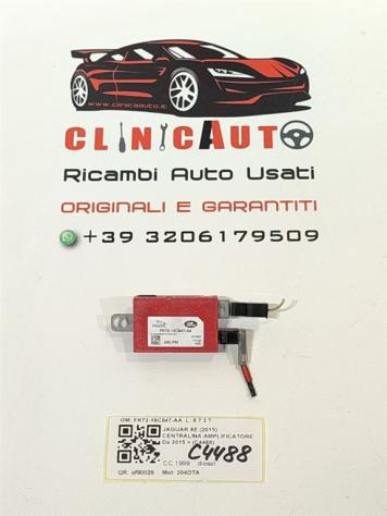 CENTRALINA AMPLIFICATORE JAGUAR XE Serie (X760) FK72-18C847-AA 204DTA diesel 1999 (15)