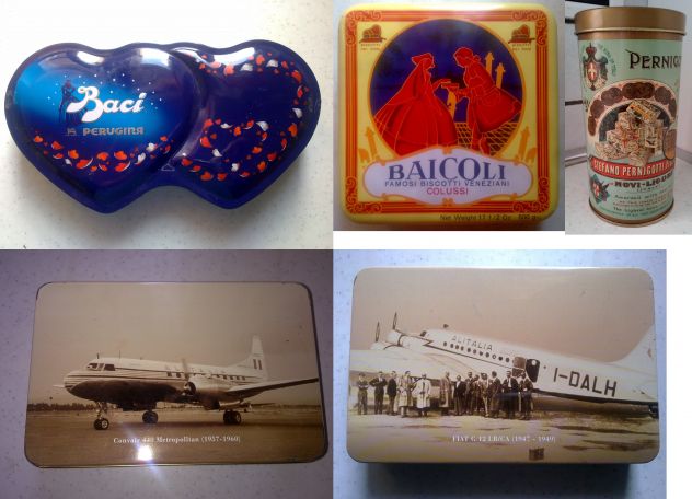 Scatola latta Ottagonale Quality Street grande da collezione vuota - Foto 4