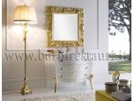 Mobile bagno bombato con rilievi Swarovski colore a scelta
