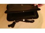 Pochette nera vera pelle vintage anni 60