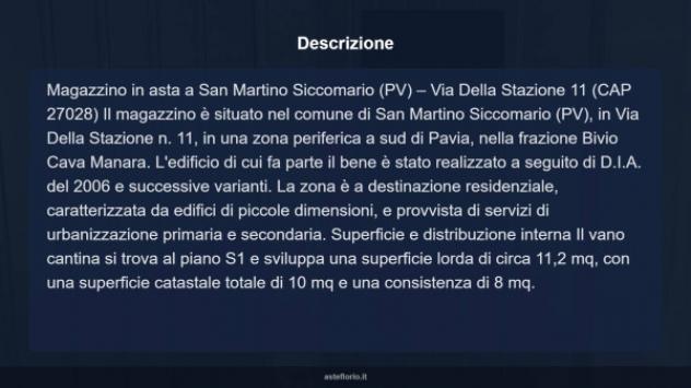 Immobile in asta di 8 m² in vendita a San Martino Siccomario - Foto 5