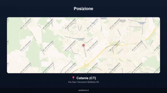 Immobile in asta di 164 m² con più di 5 locali e box auto in vendita a Catania - Foto 18
