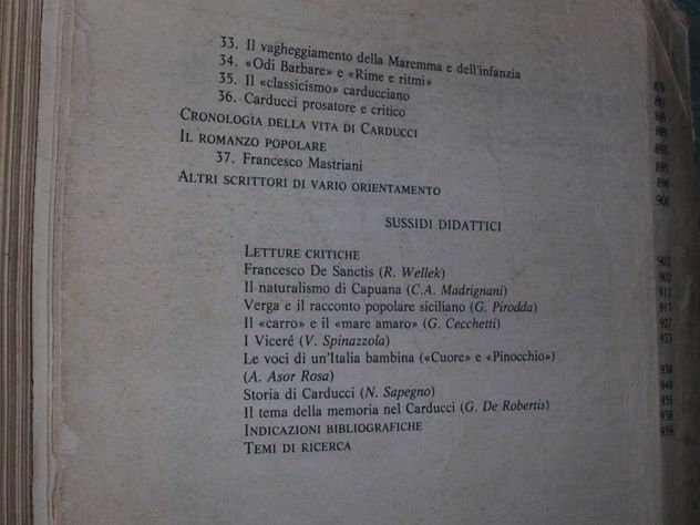 STORIA DELLA LETTERATURA ITALIANA - Foto 9