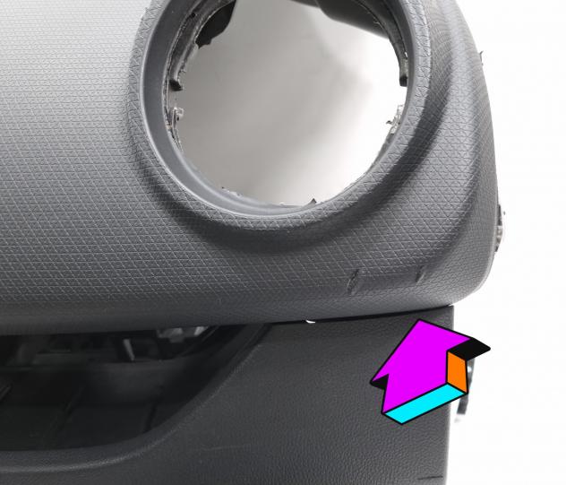 KIT AIRBAG COMPLETO RENAULT Clio Serie IV K9K 608, K9K 628, K9K 638 (1219) - Foto 2