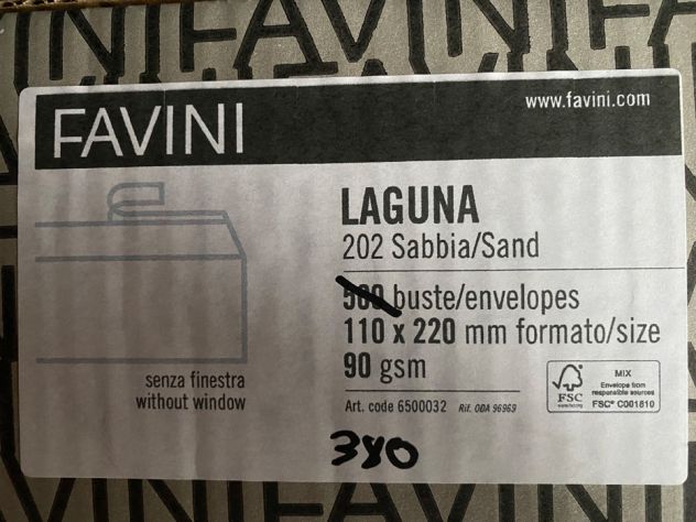 Buste Laguna Favini Sabbia - Foto 3