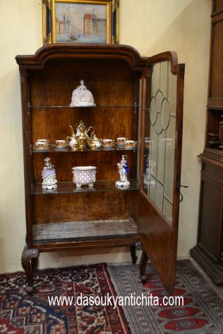 Antica cristalliera stile Chippendale primi del 900 - Foto 8