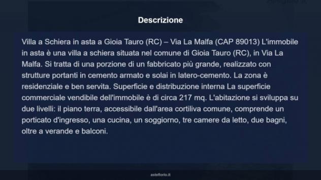 Immobile in asta di 217 m² con più di 5 locali in vendita a Gioia Tauro - Foto 11