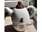 tazza da te con teiera incorporata