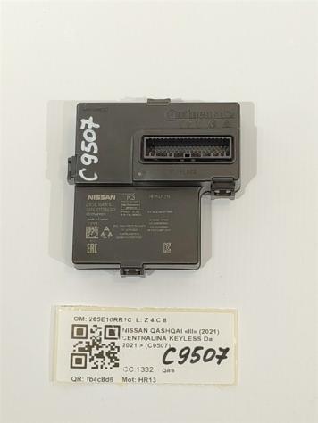 CENTRALINA KEYLESS NISSAN Qashqai Serie (J12) 285E16RR1C HR13 hybrid 1332 (21)