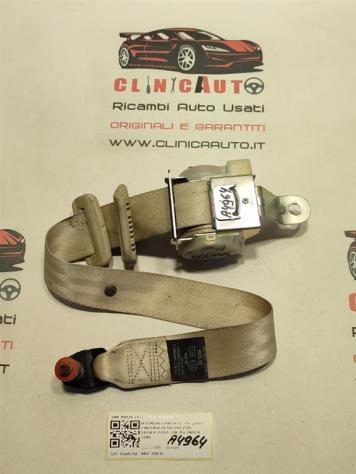 CINTURA DI SICUREZZA POSTERIORE DX HYUNDAI Santa Fe 3° Serie 89820-2B200J9 898202B000J9 D4EB (0612) - Foto 2