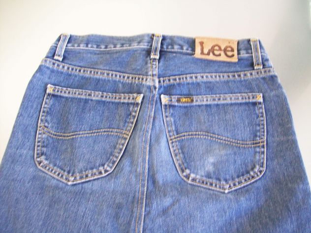 Gonna jeans Lee mis W31L34 colore blù classico - Foto 4