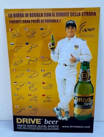 Manifesto Beer Drive Fisichella