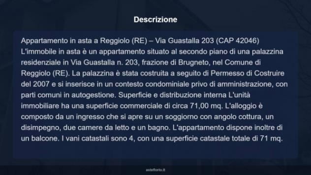 Immobile in asta di 71 m², box auto in vendita a Reggiolo - Foto 18