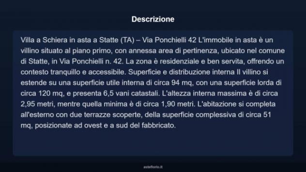 Immobile in asta di 120 m² in vendita a Statte - Foto 4
