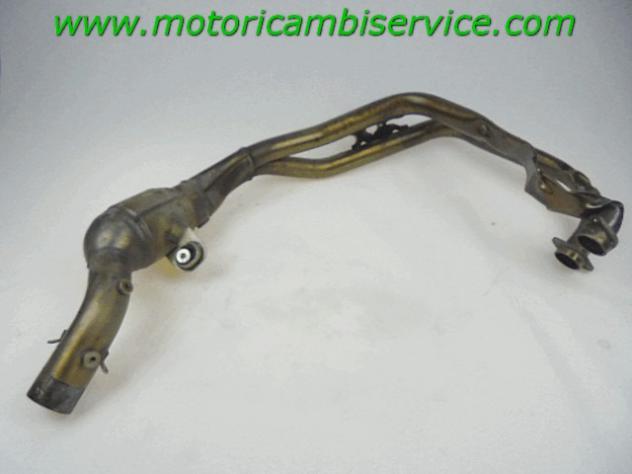 COLLETTORE SCARICO BMW F 800 R 2005 - 2017 18117722140 EXHAUST MANIFOLD CON DIFETTO - Foto 4