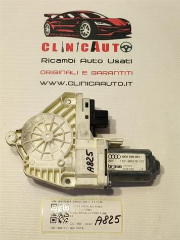MOTORINO ALZAVETRO ANTERIORE SINISTRO AUDI A4 Allroad Serie B8 (8KH) 8K0959801 966935-100 (08)