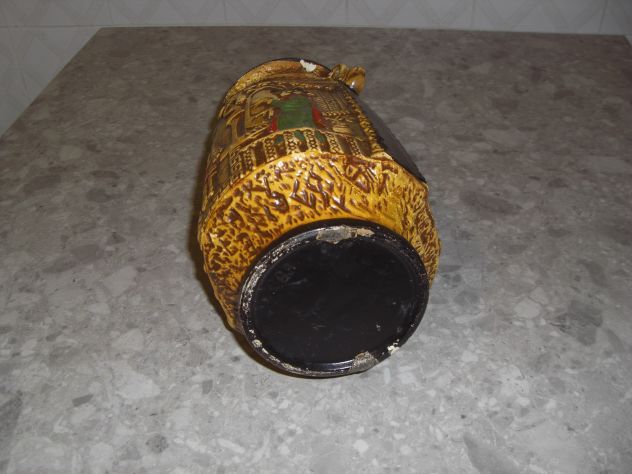 GIAPPONE VASO CERAMICA FINE '800 DIPINTO A MANO. - Foto 4