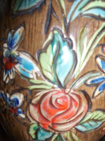 Antico Vaso Dipinto Artigianale Veneziano - Foto 2