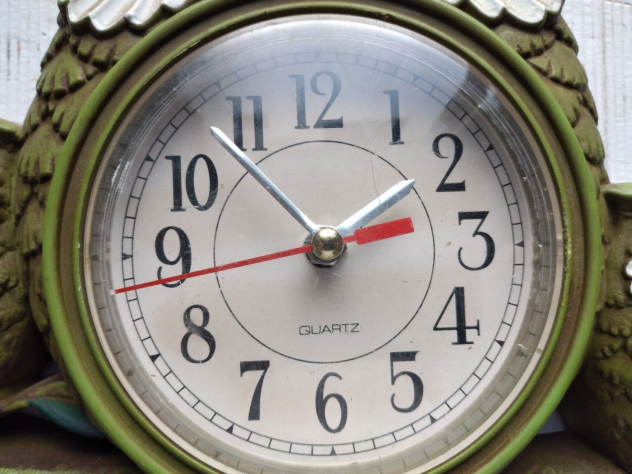 SIMPATICO OROLOGIO DA PARETE CON GUFI . EPOCA ATTUALE - Foto 4