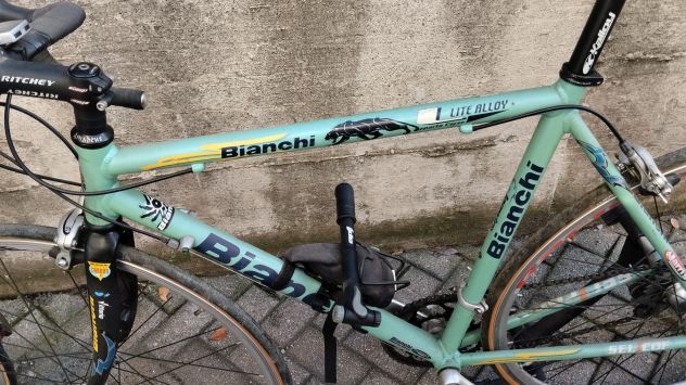 bici da corsa per uso rievocazioni da collezione o uso sportivo - Foto 3