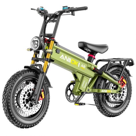 FAT BIKE ANIIOKI A8 PRO MAX 5000W 70AH 60V DUAL MOTOR NUOVO