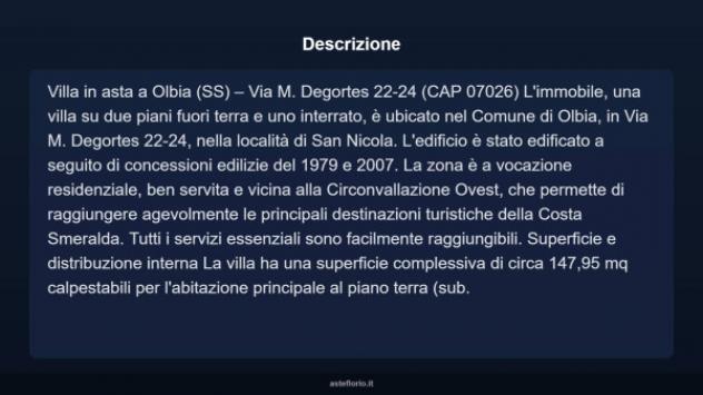 Immobile in asta di 147 m², box auto in vendita a Olbia - Foto 5