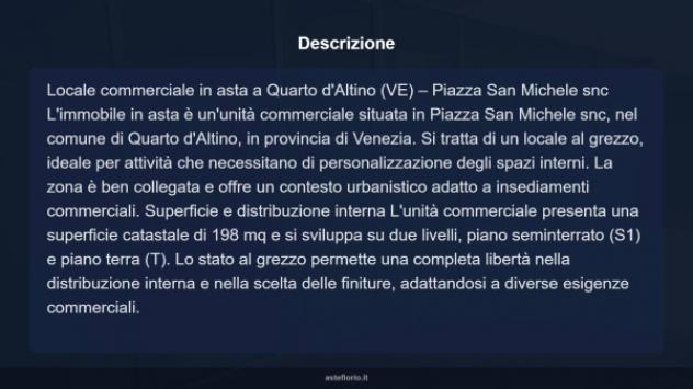 Immobile in asta di 198 m² in vendita a Quarto d'Altino - Foto 6