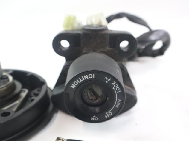 YAMAHA MT-07 1XBW82500300 KIT CHIAVE BLOCCHETTO ACCENSIONE 14 - 16 KEY LOCK ECU KIT 1XB8591A40 - Foto 8