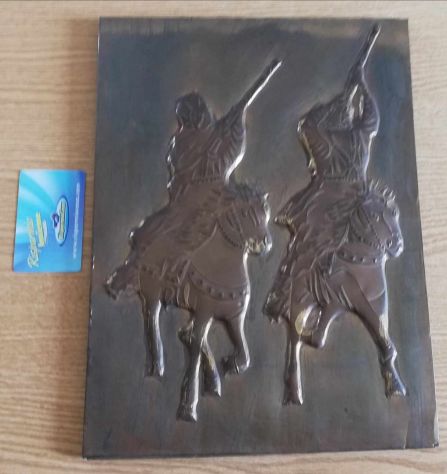 Piatto ceramica dipinto a mano di Civita di Bagnoregio (ceramic plate) - Foto 4