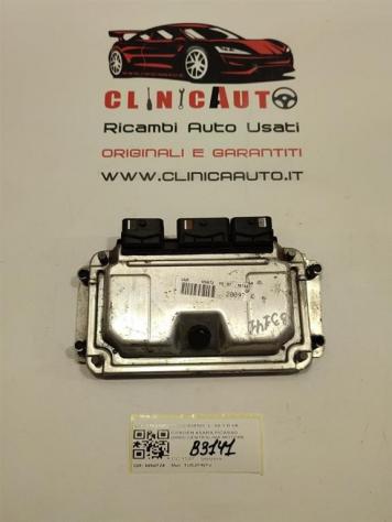 CENTRALINA MOTORE CITROEN Xsara Picasso 1° Serie 0261206633 9637839580 TU5JP/NFV benzina 1587 (9903)