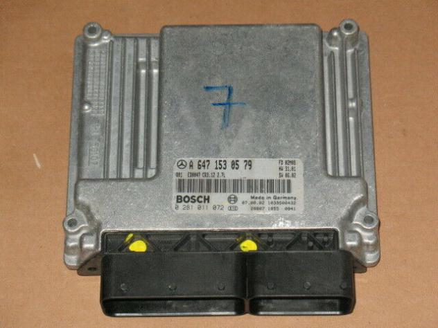 0281011072 ECU MERCEDES W211 E270 2.7 CDI 0281011072 A6471530579 CR3.12
