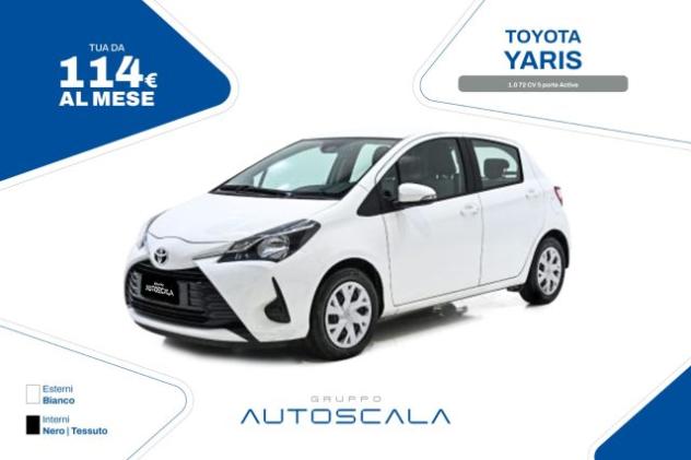 TOYOTA Yaris 1.0 72 CV 5 porte Active rif. 24212776