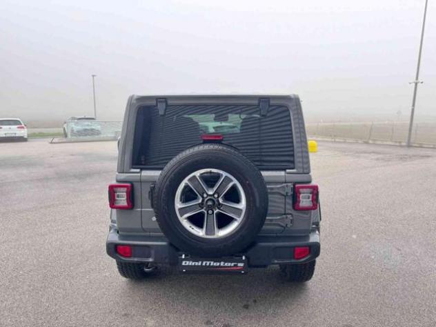 JEEP Wrangler Unlimited 2.2 Mjt II 4X4 4WD Sahara GANCIO TRAINO rif. 23820613 - Foto 6