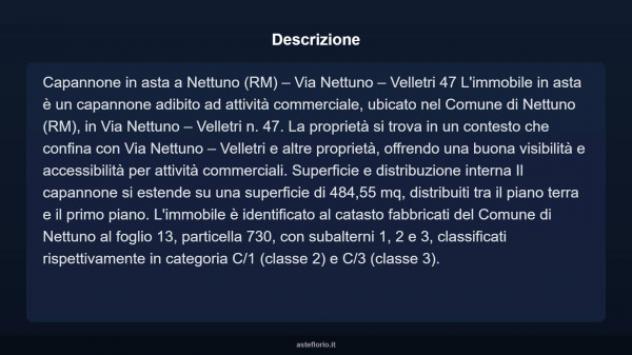 Immobile in asta di 484 m² in vendita a Nettuno - Foto 10