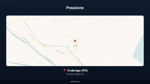 Immobile in asta di 132 m² con più di 5 locali e box auto in vendita a Codevigo - Foto 11