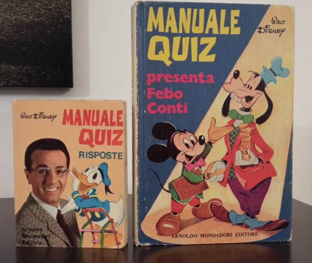 MANUALE QUIZ presenta Febo Conti CON MANUALE RISPOSTE, Mondadori 1974. - Foto 3
