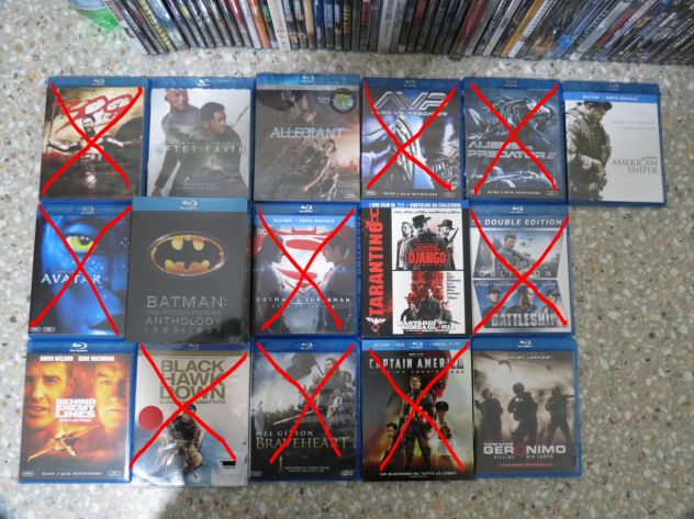 Bluray Film vari - Svendita pari al nuovo