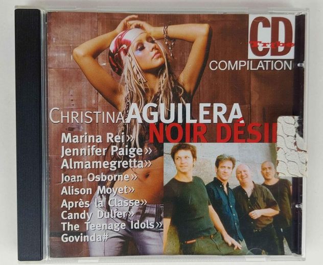 TRIBE COMPILATION CD 2002 CHRISTINA AGUILERA NOIR DESIR, ALMAMEGRETTA