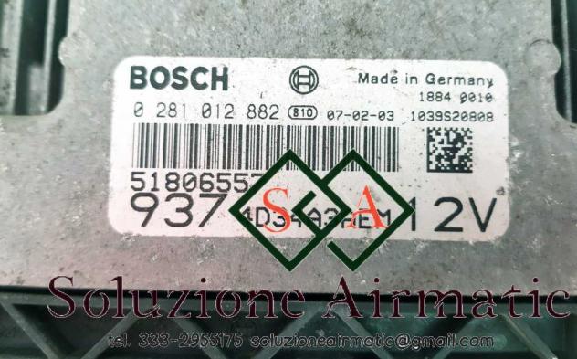 0281012882 51806557 Alfa 159 2.4 centralina motore Bosch - Foto 2