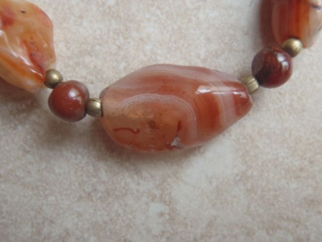 Collana di corniola in agata scozzese - Foto 3
