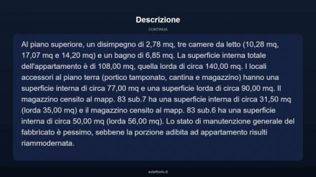 Immobile in asta di 221 m² con più di 5 locali in vendita a Copparo - Foto 11