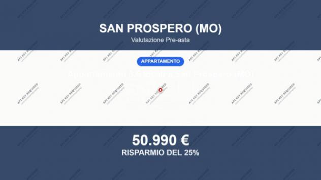 Immobile in asta di 93 m², box auto in vendita a San Prospero