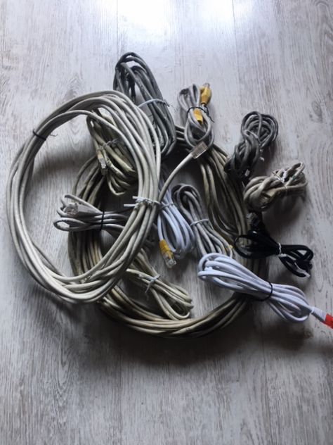 CAVI LAN ETHERNET - CAT 5- 5e- 6 fino a 17metri - Foto 2