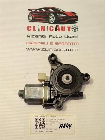MOTORINO ALZAVETRO POSTERIORE SINISTRO VOLKSWAGEN Tiguan 1° Serie 5Q0959801A 0130822715 (0711) - Foto 3