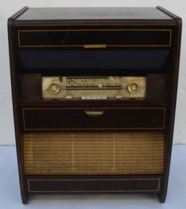 Mobiletto Giradischi Radio