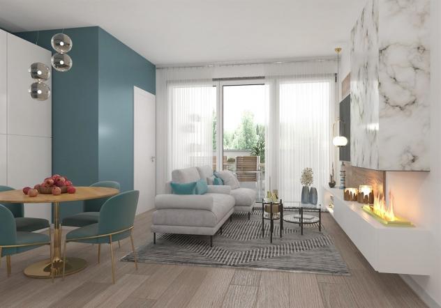 nuovo trilocale con terrazzo in classe energetica A4 in vendita a Meda (MB) - Foto 9