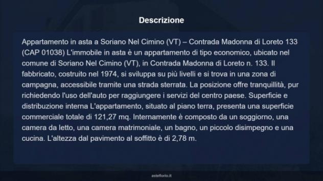Immobile in asta di 121 m² in vendita a Soriano nel Cimino - Foto 15