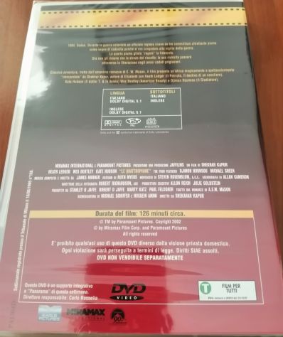 Le Quattro Piume - DVD FILM NUOVO - Edizione Panorama - Disco singolo - Foto 3