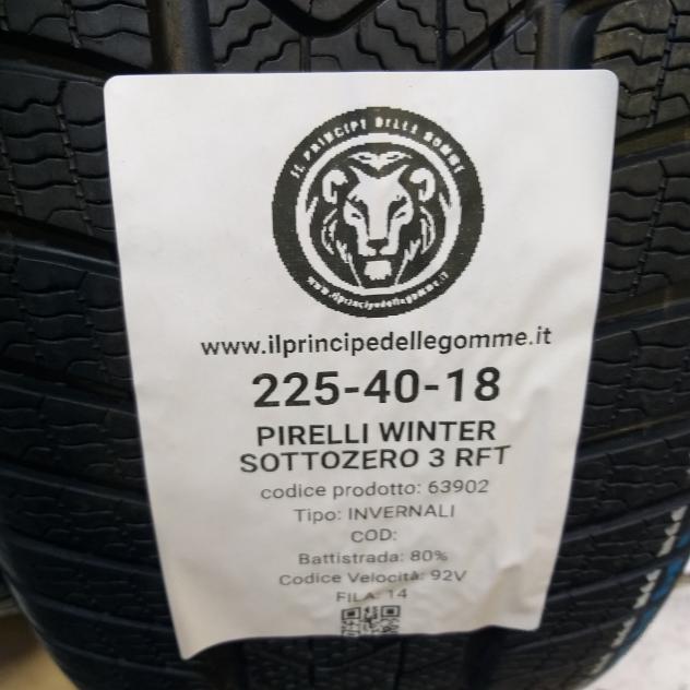 2 GOMME 225 40 18 PIRELLI A63902 - Foto 2