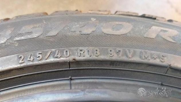 2 gomme 245 40 18 PIRELLI A1132 - Foto 6